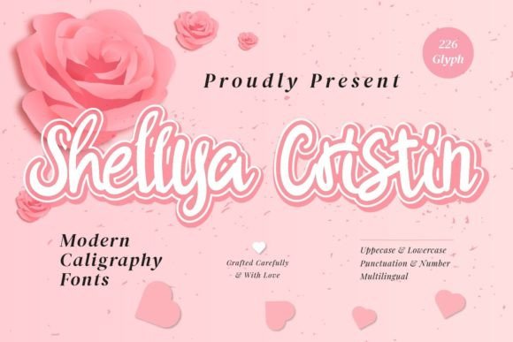 Shellya Cristin Font Poster 1