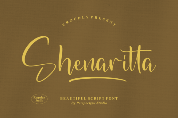 Shenaritta Font Poster 1