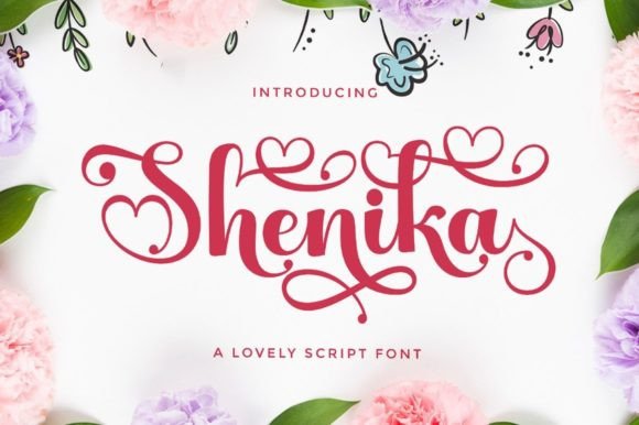 Shenika Font Poster 1