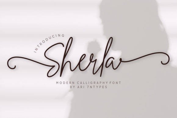Sherla Font Sherla Font Poster 1
