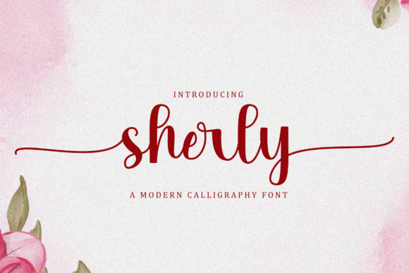 Sherly Script Font Poster 1