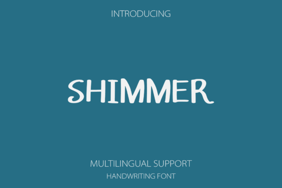 Shimmer Font