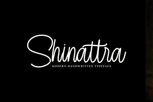 Shinattra Font Poster 1
