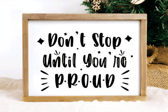 Shine Bright Font Poster 6
