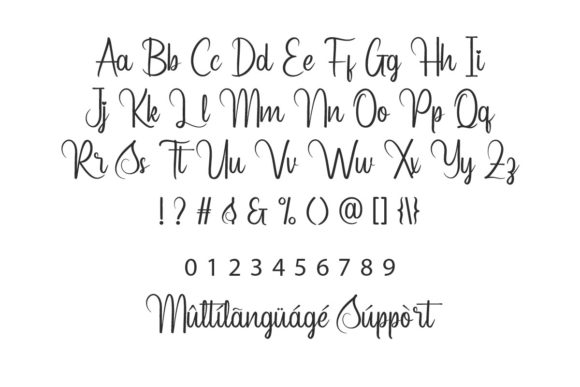 Shiny Love Font Poster 3