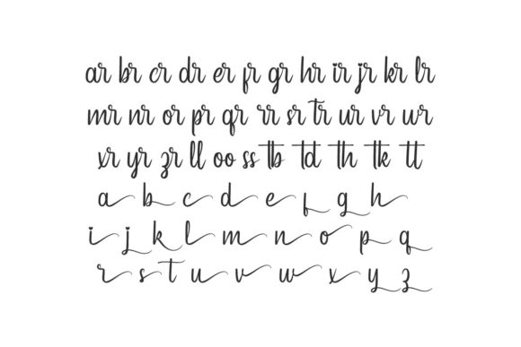 Shiny Love Font Poster 5