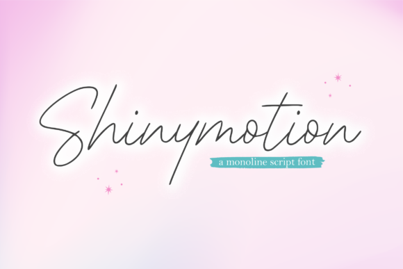 Shinymotion Font Poster 1