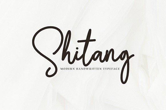 Shitang Font Poster 1