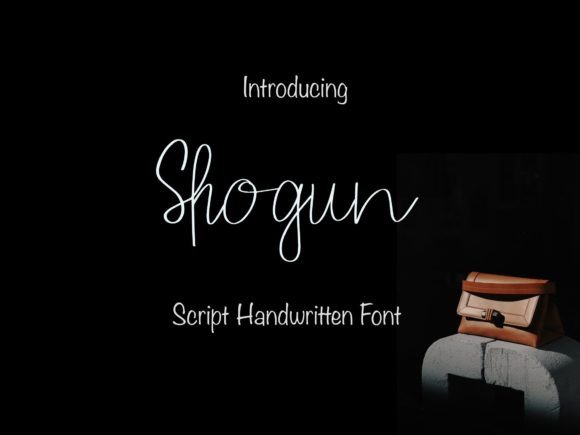 Shogun Font Poster 1