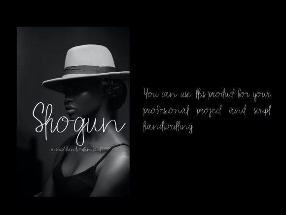 Shogun Font Poster 2