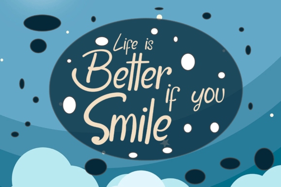 Short Handmade Font Poster 2