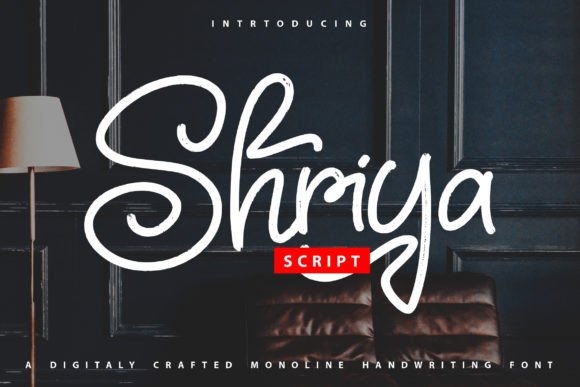 Shriya Font Poster 1