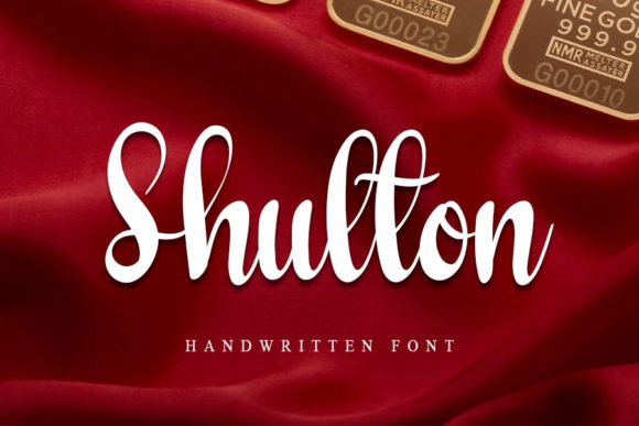 Shulton Font Poster 1