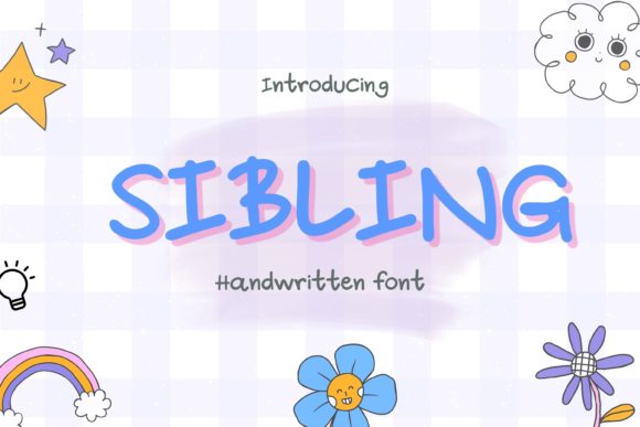 Sibling Font Poster 1