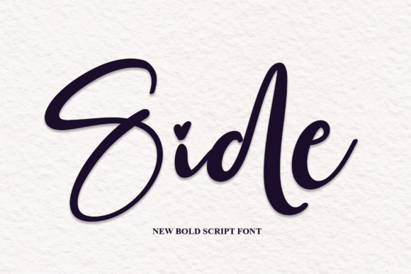 Side Font Poster 1