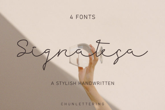 Signatesa Font