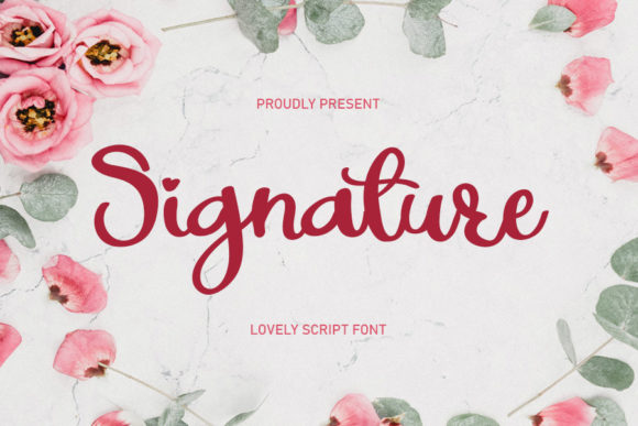 Signature Font