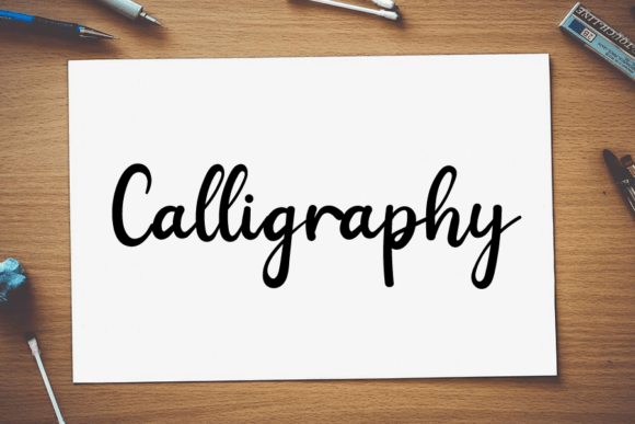 Signatured Font Poster 4