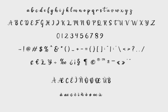 Signatured Font Poster 5