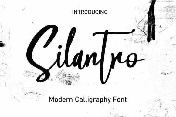 Silantro Font Poster 1