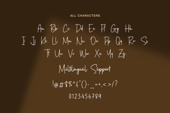 Silentclaire Font Poster 9