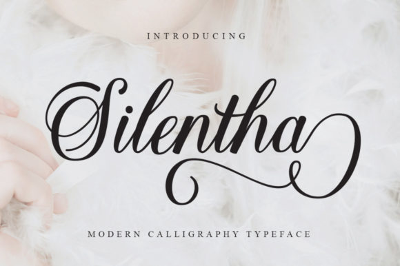 Silentha Font Poster 1