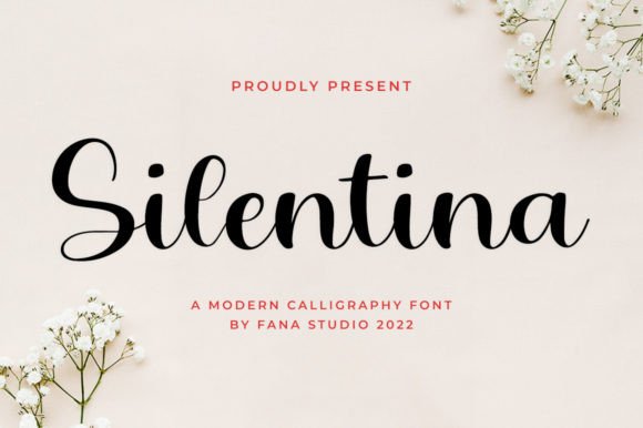 Silentina Font Poster 1