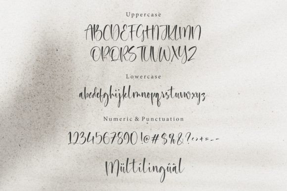 Silentsky Font Poster 6