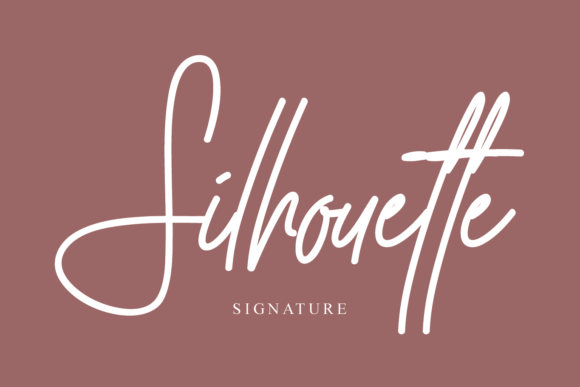 Silhouette Font