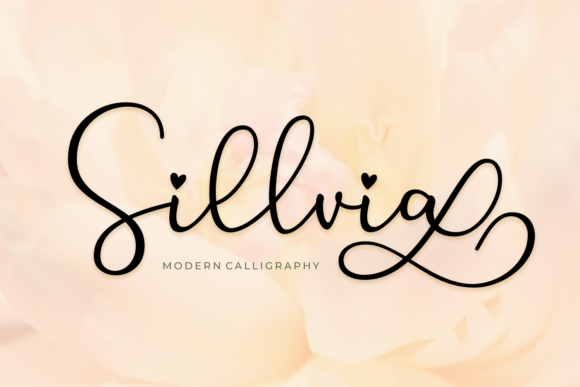 Sillvia Font Poster 1