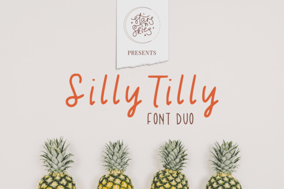 Silly Tilly Font Poster 1