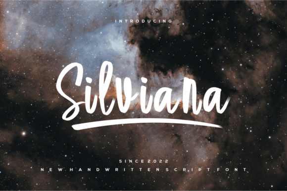 Silviana Font Poster 1