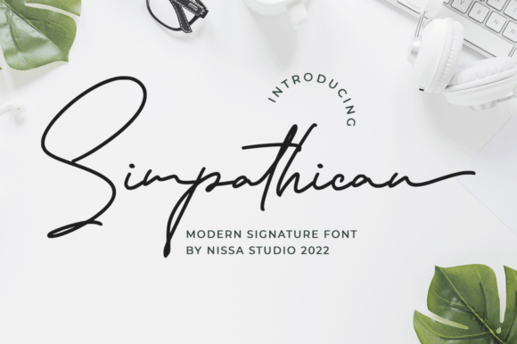 Simpathican Font Poster 1