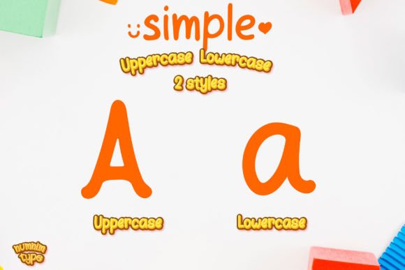 Simple Font Poster 2