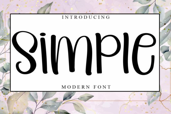 Simple Font