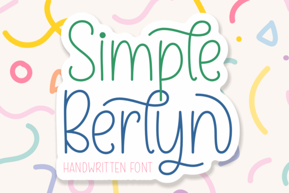 Simple Berlyn Font Poster 1