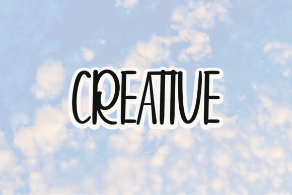 Simple Dream Font Poster 3