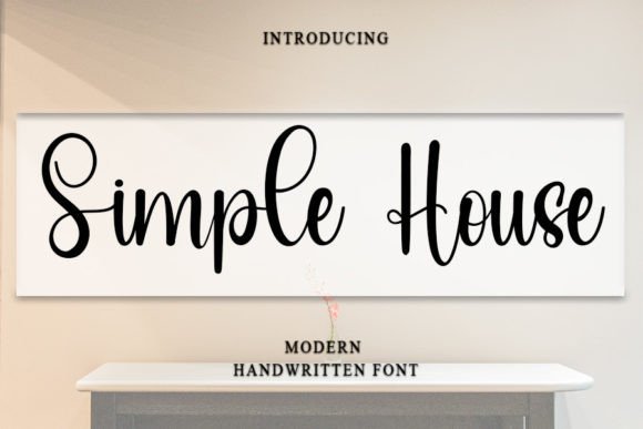 Simple House Font