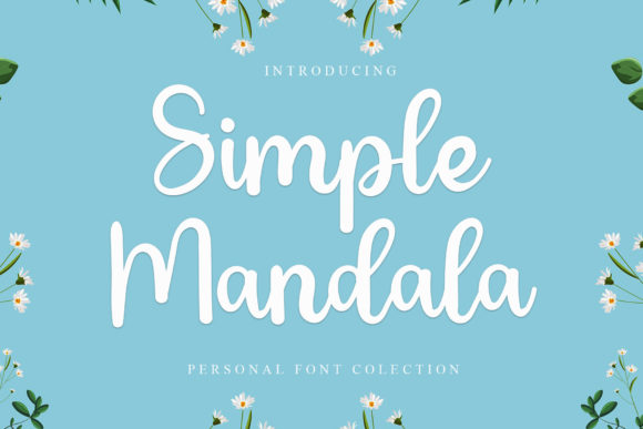 Simple Mandala Font