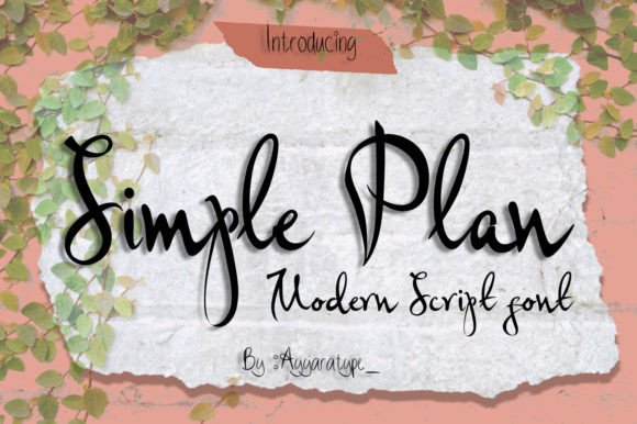 Simple Plan Font