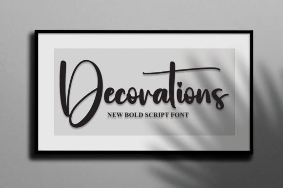 Simple Signature Font Poster 5