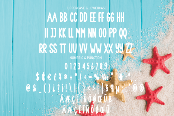 Simple Summer Font Poster 7