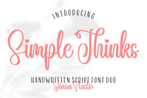 Simple Thinks Font