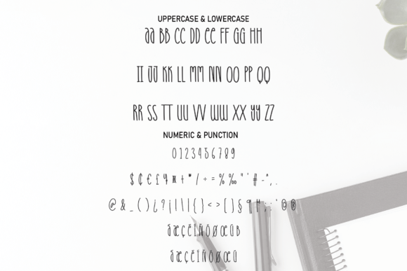 Simplebook Font Poster 7