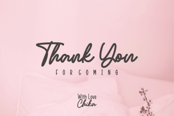 Simply Lovely Font Poster 6