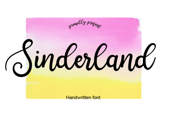 Sinderland Font