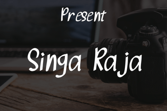 Singa Raja Font Poster 1