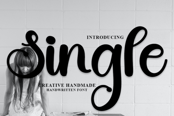 Single Font Single Font Poster 1