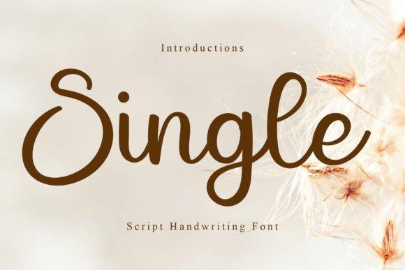 Single Font Poster 1