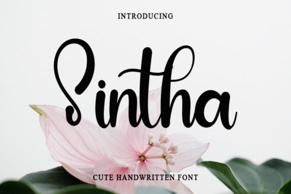 Sintha Font Poster 1